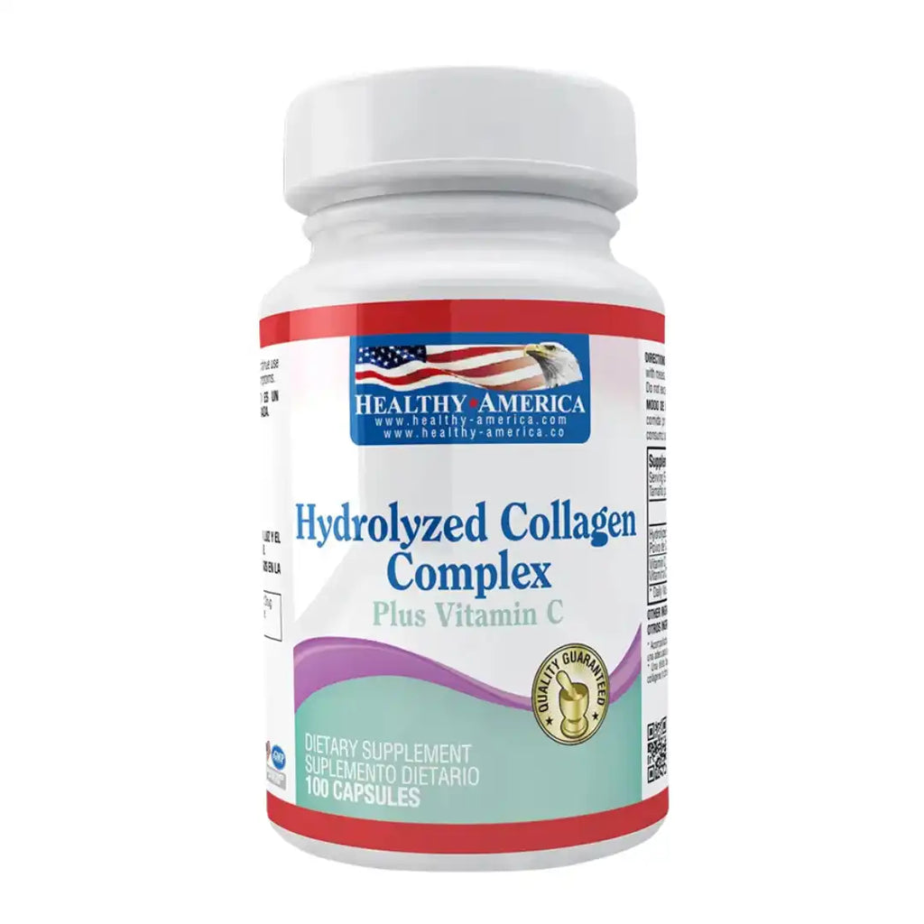 Colageno Hidrolizado + Vitamina C Healthy America