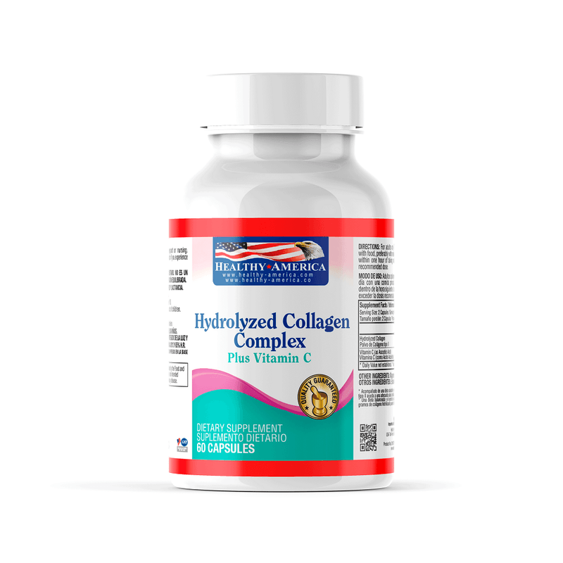 Colageno Hidrolizado + Vitamina C Healthy America