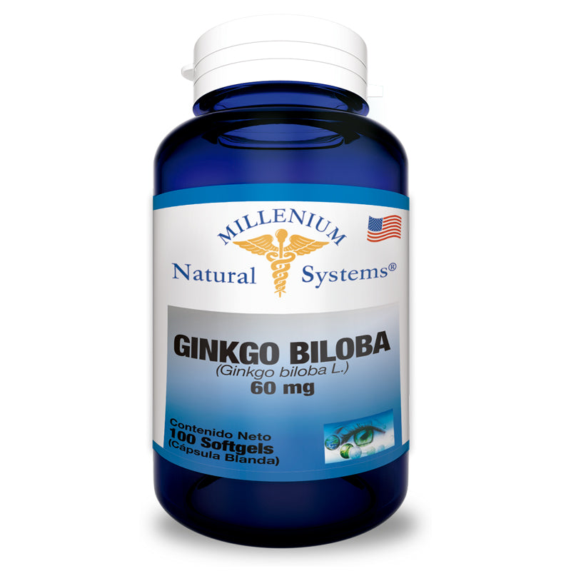 Ginkgo Biloba 60 mg Natural Systems