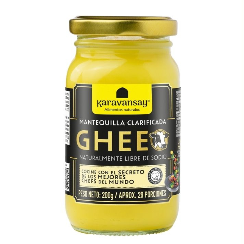 Mantequilla Clarificada Ghee sin Sal Karavansay