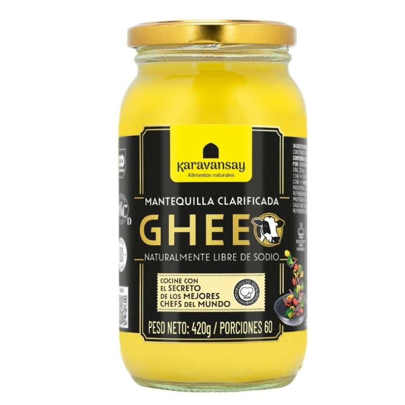 Mantequilla Clarificada Ghee sin Sal Karavansay