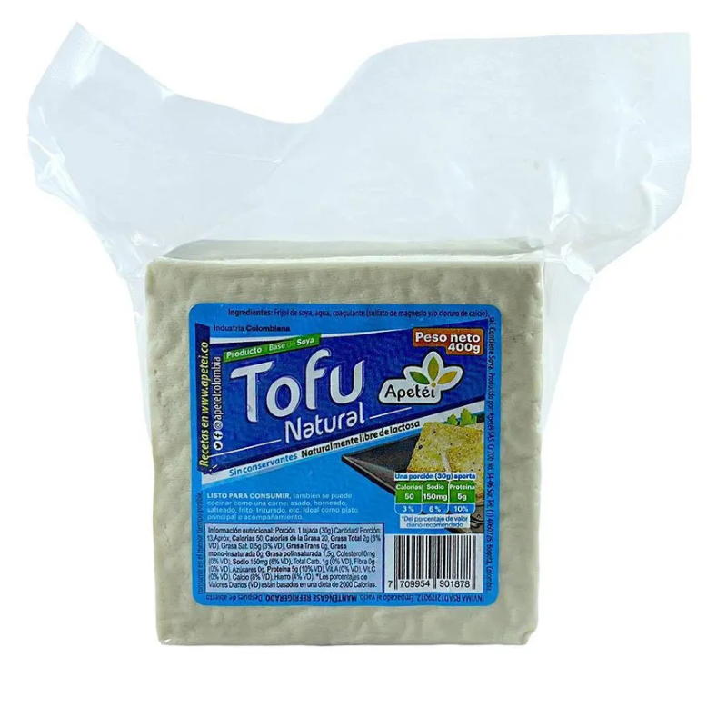 Tofu Natural Natural Apetei