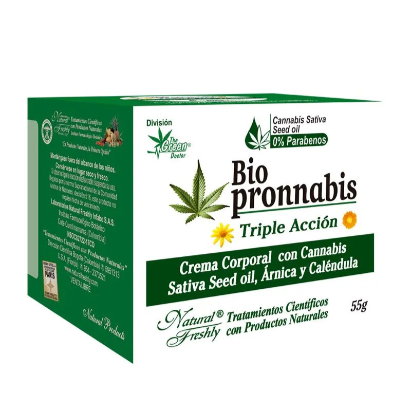 Biopronnabis Triple Acción Crema Corporal