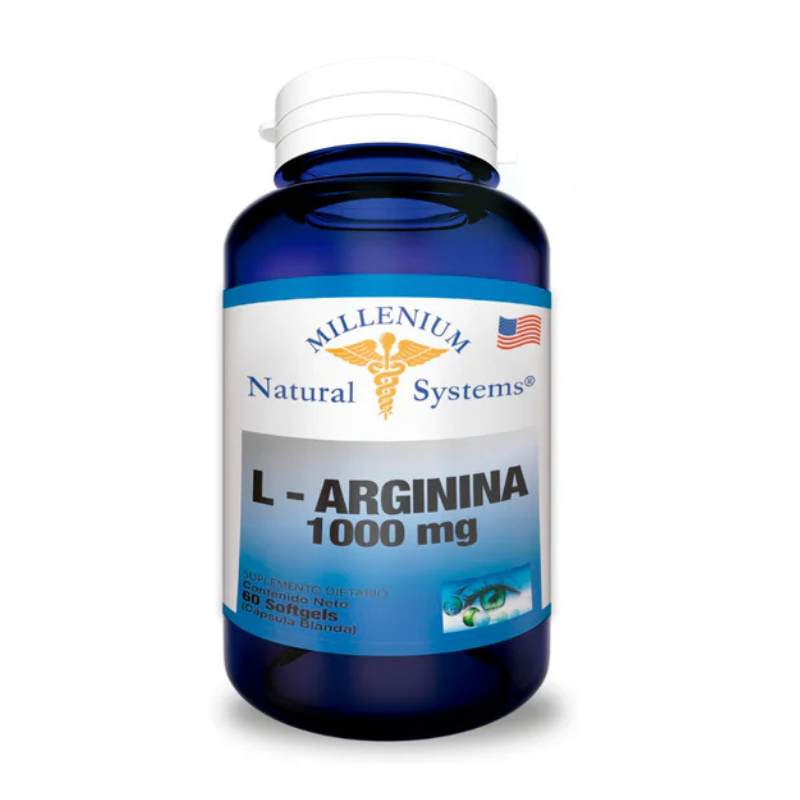 L-Arginina 1000 mg Natural Systems