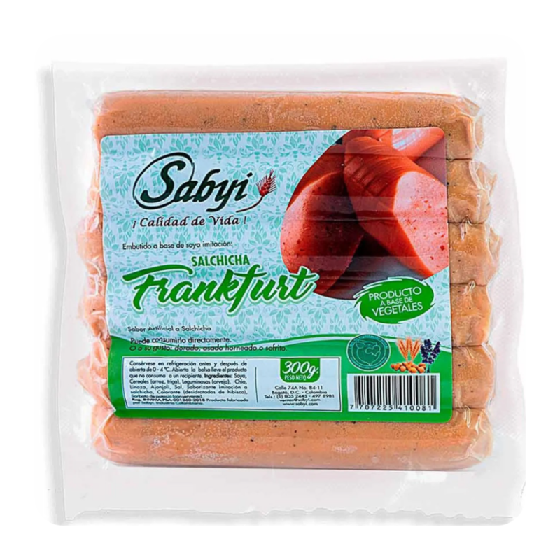 Salchicha Frankfurt 300 g Sabyi