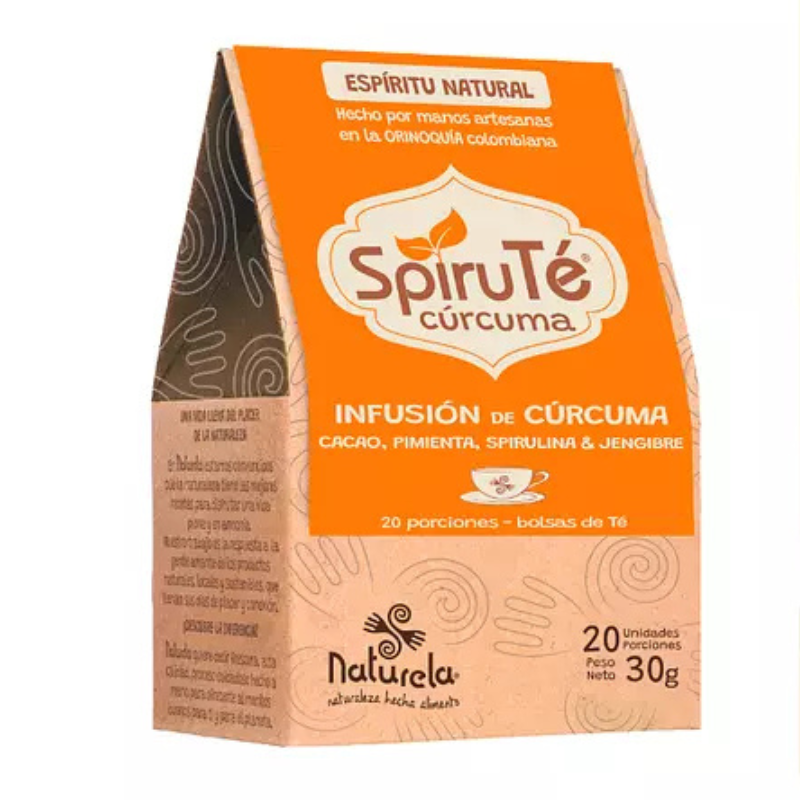 Spiruté Curcuma Naturela