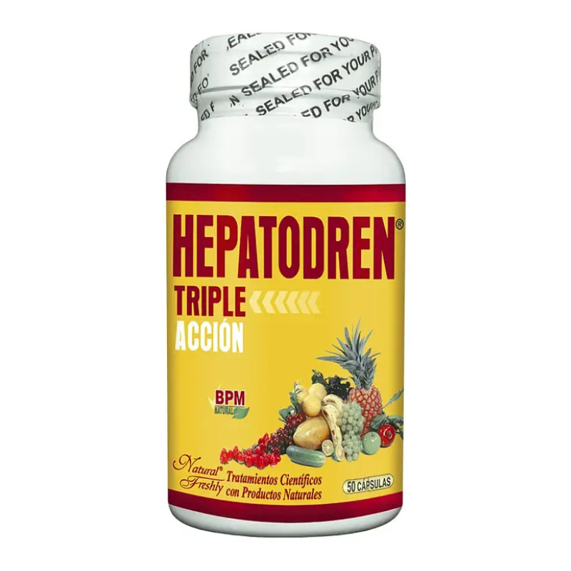 Hepatodren 50 Cápsulas Natural Freshly