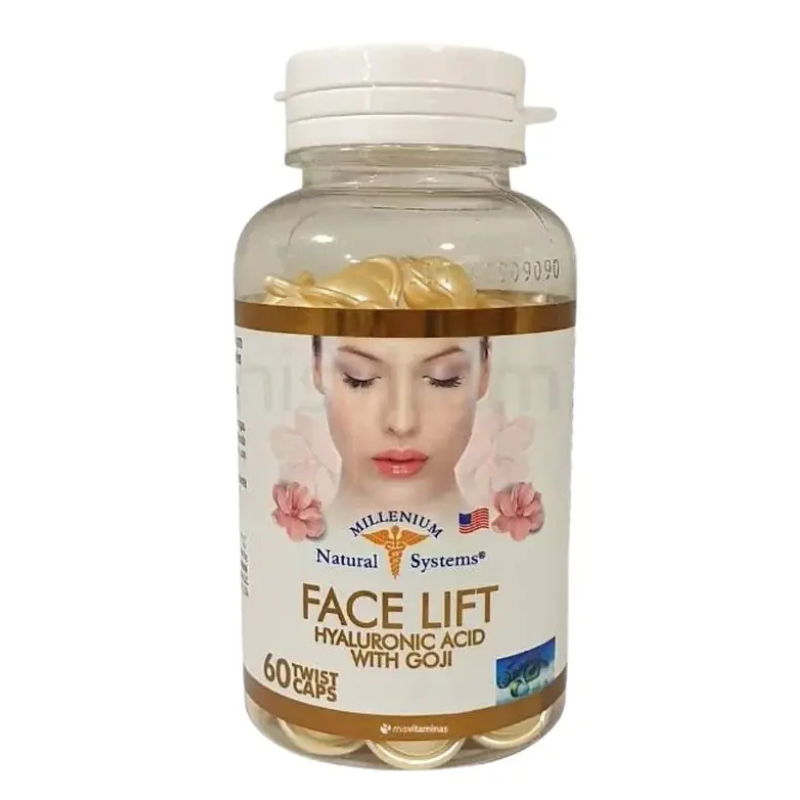 Face Lift Hyaluronic Acid 60 Twist Caps Natural Systems