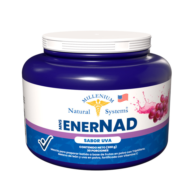 Enernad (NAD + Colágeno + Resveratrol) Natural Systems.