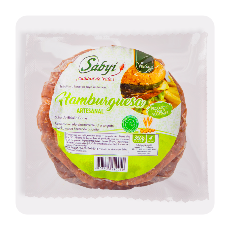 Hamburguesa Artesanal 360 g Sabyi