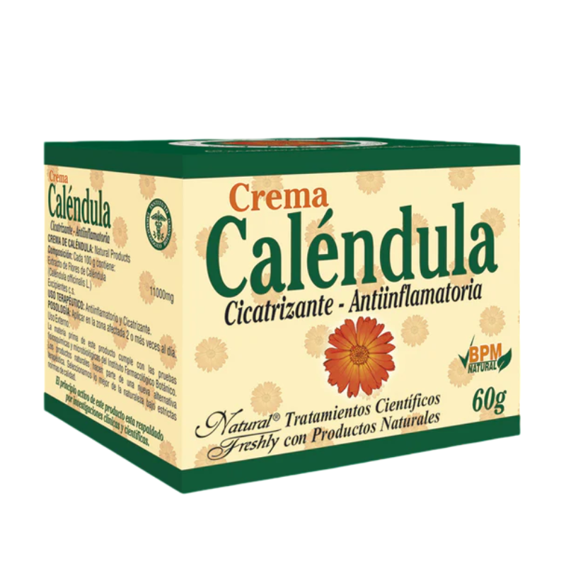 Crema de Caléndula 60 g Natural Freshly