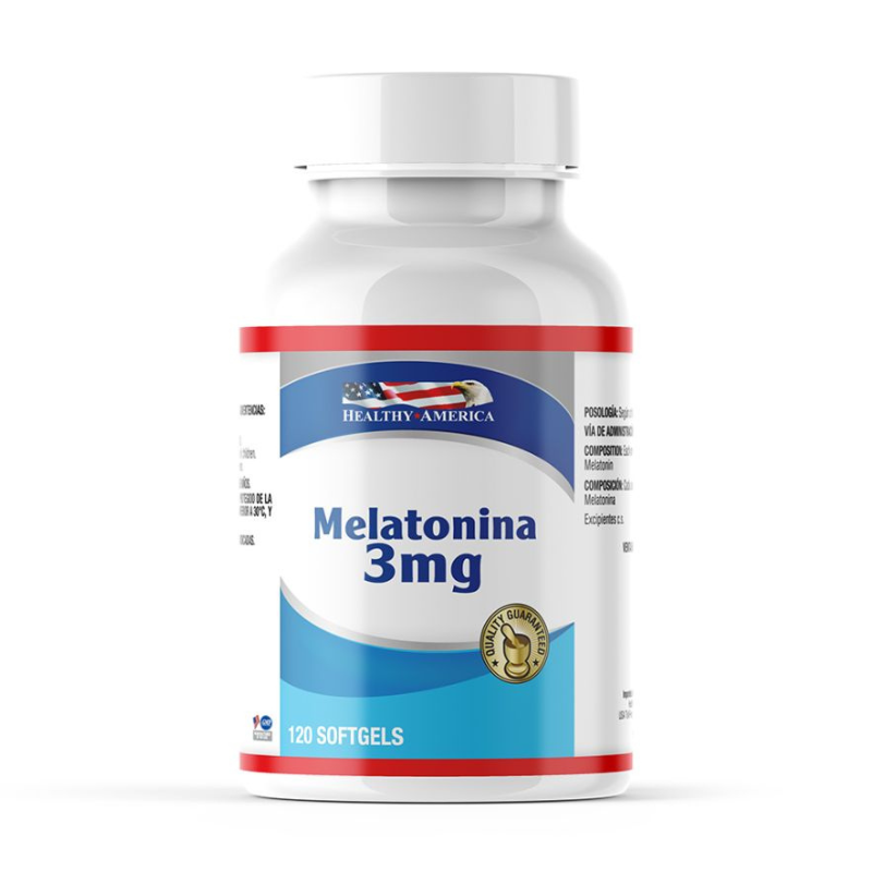 Melatonina 3 mg Healthy America