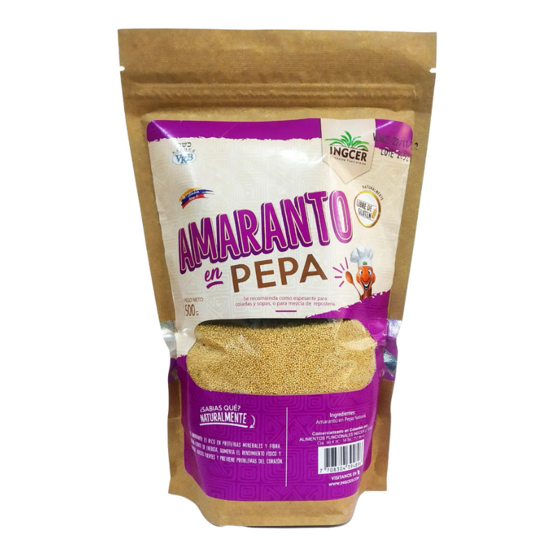 Amaranto en pepa INGCER