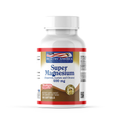 Super Magnesium Formula 400 mg (Magnesium Citrate, Aspartate, And Lactate) 100 Softgels Healthy America