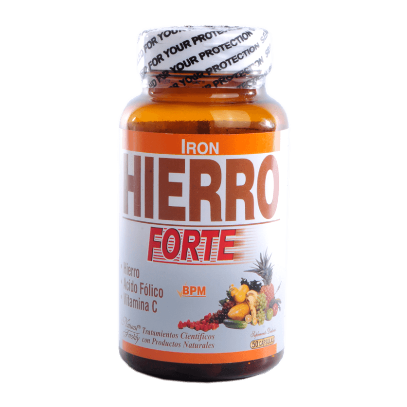 Hierro Forte X 50 Capsulas Natural Freshly