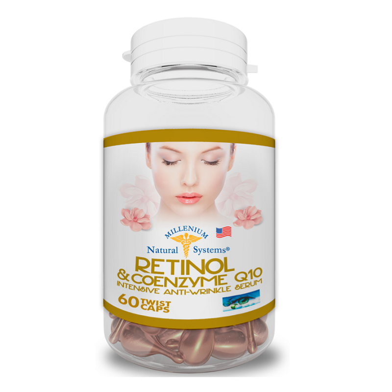 Retinol + Coenzima Q10 60 Twist Caps Natural Systems