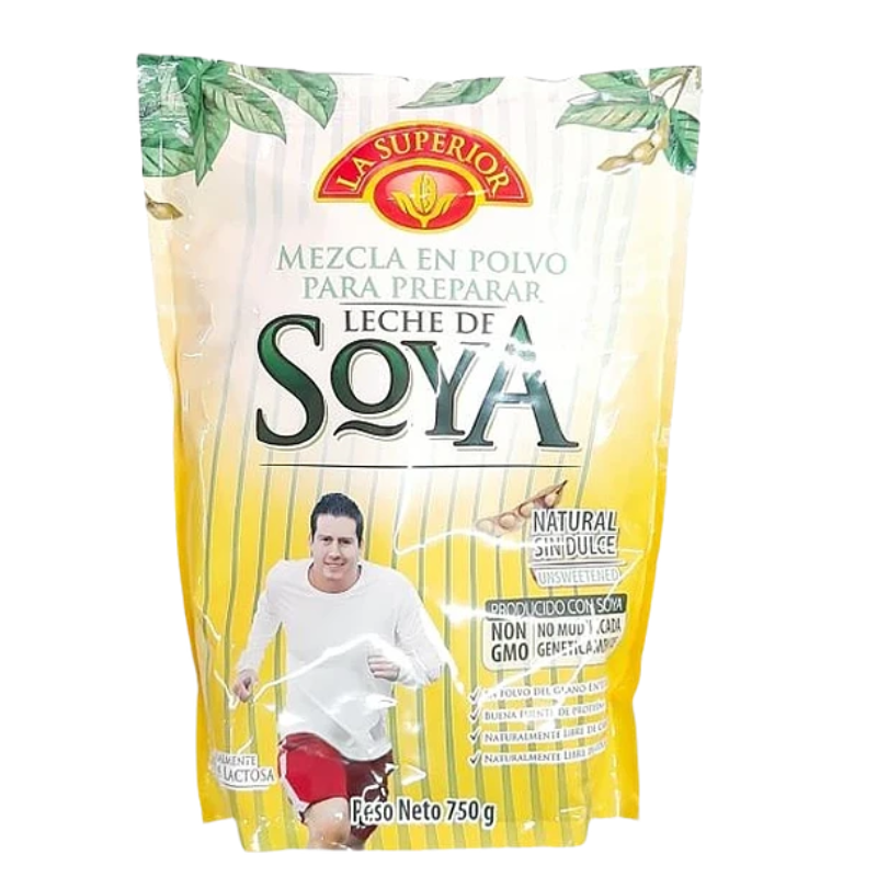 Leche De Soya en Polvo Natural 750 g La Superior