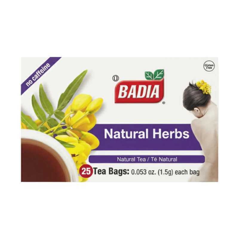 Té de Hierbas Naturales Badia 25 Unidades