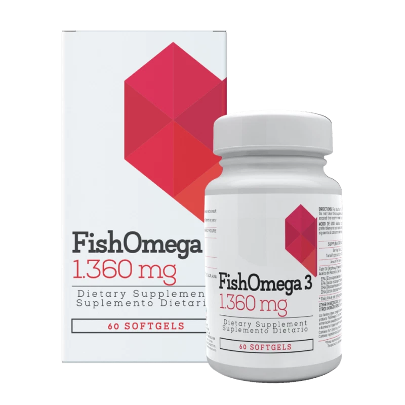 Fish Omega 3 1360 mg Healthy America