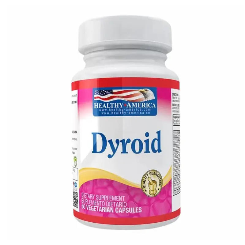 Dyroid 60 Cápsulas Healthy America