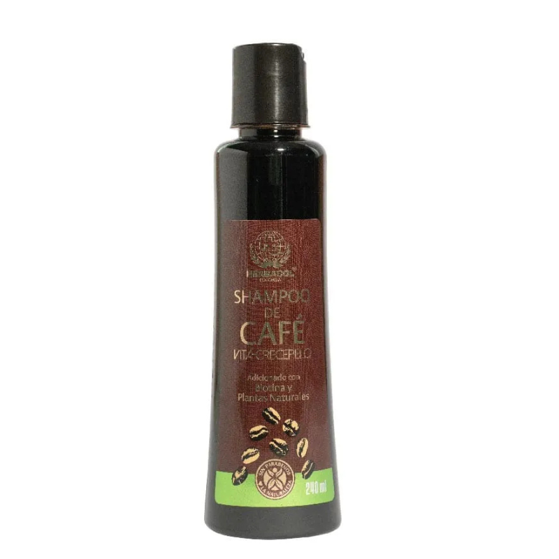 Shampoo de Café Vita-Crecepelo x 240 ml Herbacol