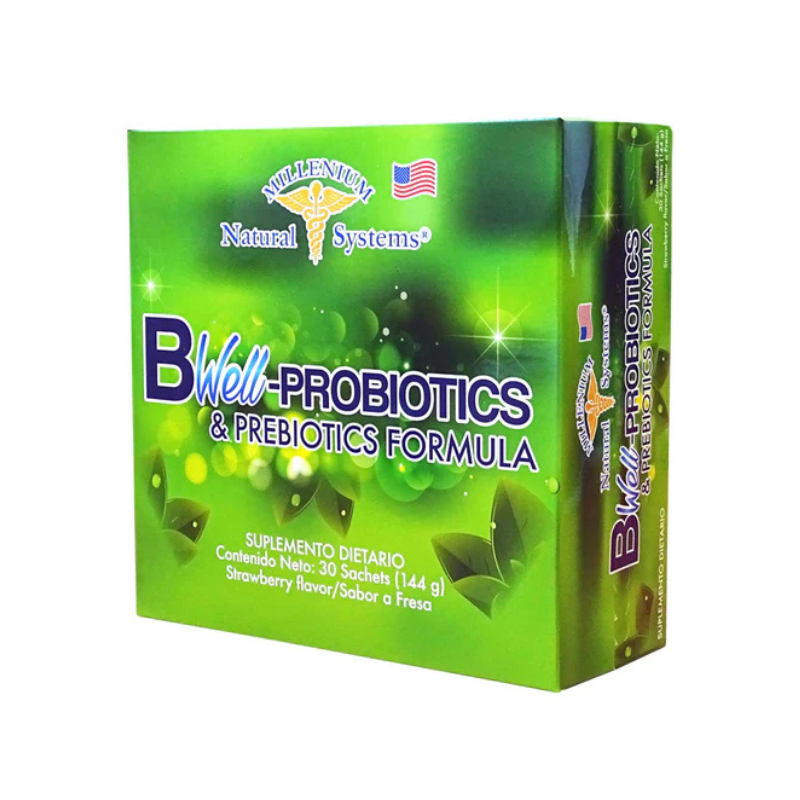 BWell Probióticos y Prebióticos 30 Sachets Natural Systems