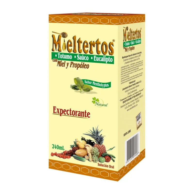 Mieltertos Jarabe x 240 ml Natural Freshly