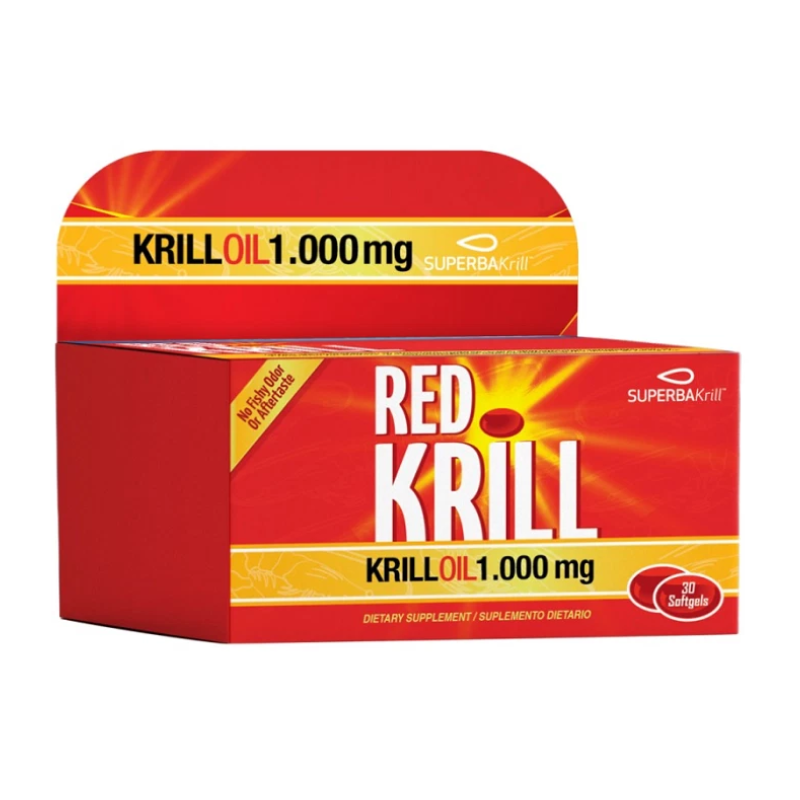 Red Krill Oil 1000 Mg Healthy America