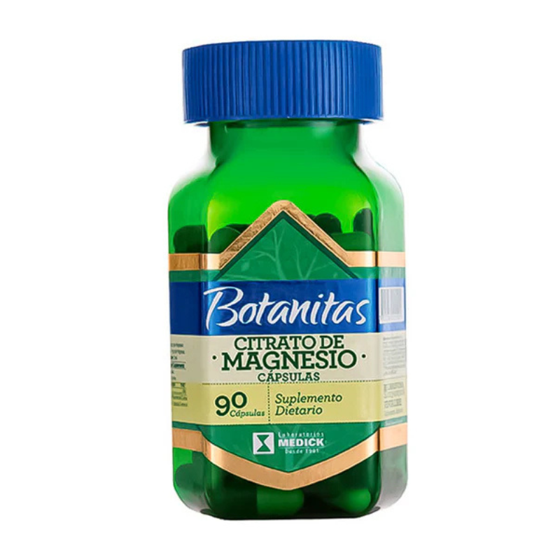 Citrato de Magnesio 90 cápsulas Botanitas