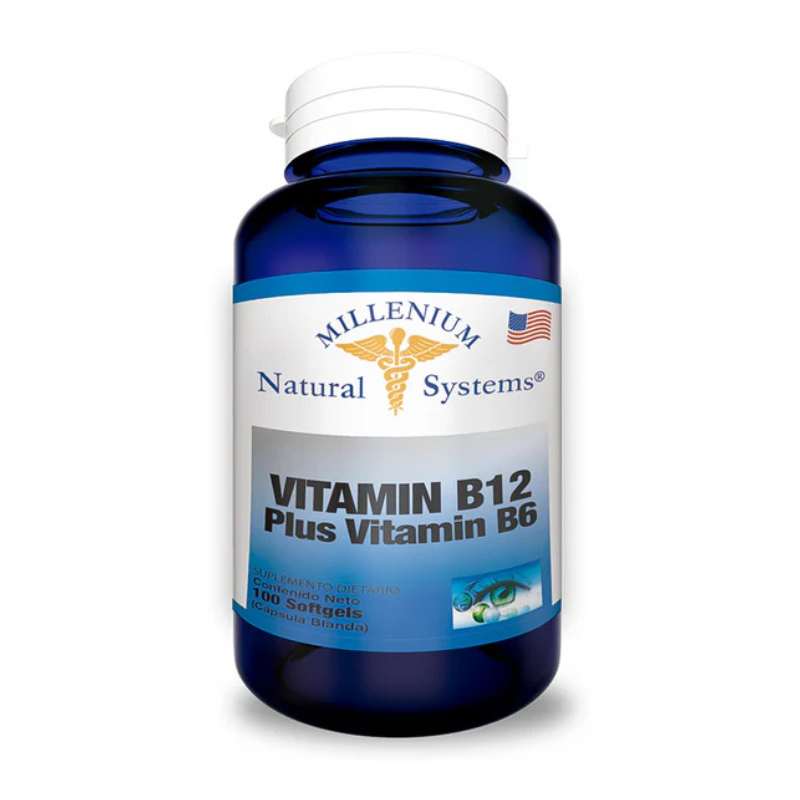 Vitamina B12 + Vitamina B6 Natural Systems