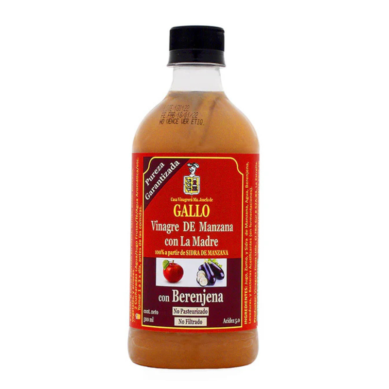 Vinagre de Manzana Con Berenjena Gallo 500 ml