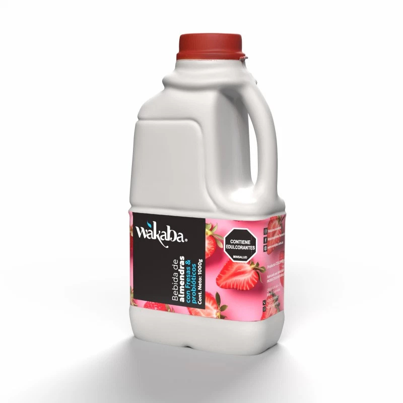 Yogurt Almendras x 1 litro Wakaba
