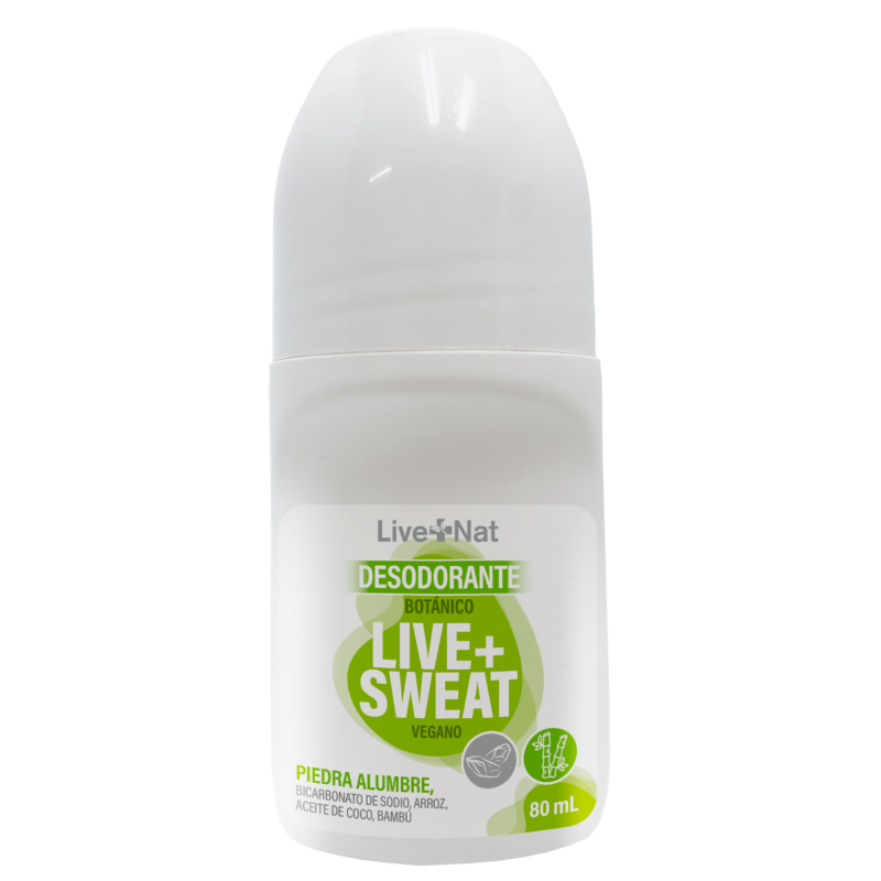 Desodorante Roll On Piedra Lumbre x 80 ml Live Nat